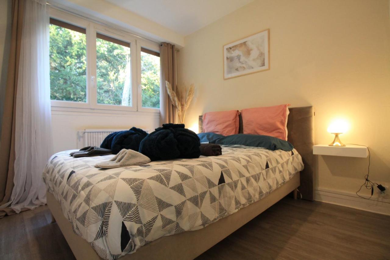 Derniere Reservations Avant Indisponibilite En Septembre Pour 12 Mois, Illimites Jacuzzi Spa Bain A Remous Interieur, Sauna Interieur, Parking Reserve, Vue Et Acces Parc, Prestations Uniques, 1Er Etage 科尔贝－埃索讷 外观 照片