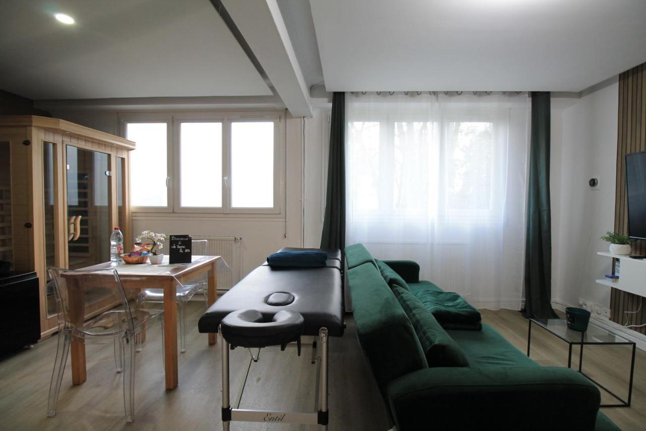 Derniere Reservations Avant Indisponibilite En Septembre Pour 12 Mois, Illimites Jacuzzi Spa Bain A Remous Interieur, Sauna Interieur, Parking Reserve, Vue Et Acces Parc, Prestations Uniques, 1Er Etage 科尔贝－埃索讷 外观 照片