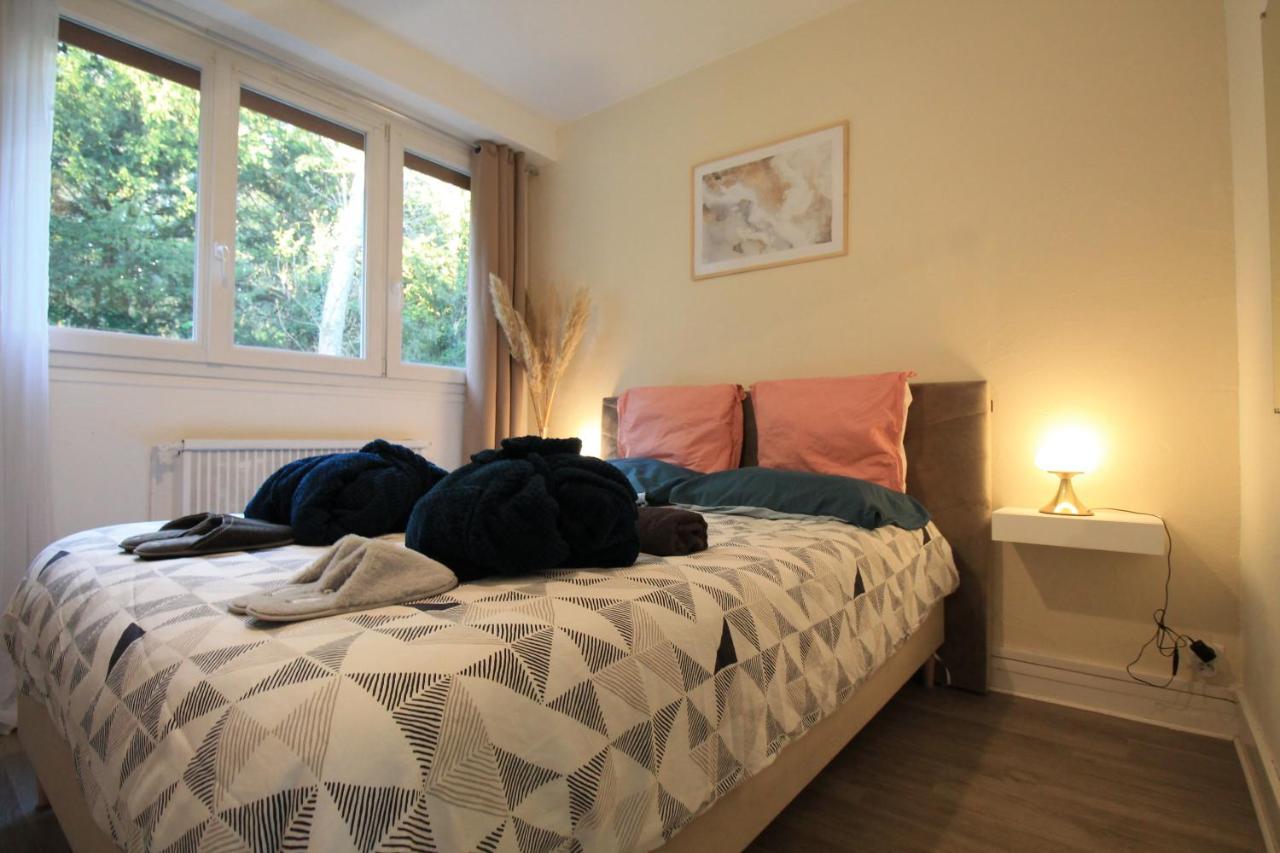 Derniere Reservations Avant Indisponibilite En Septembre Pour 12 Mois, Illimites Jacuzzi Spa Bain A Remous Interieur, Sauna Interieur, Parking Reserve, Vue Et Acces Parc, Prestations Uniques, 1Er Etage 科尔贝－埃索讷 外观 照片