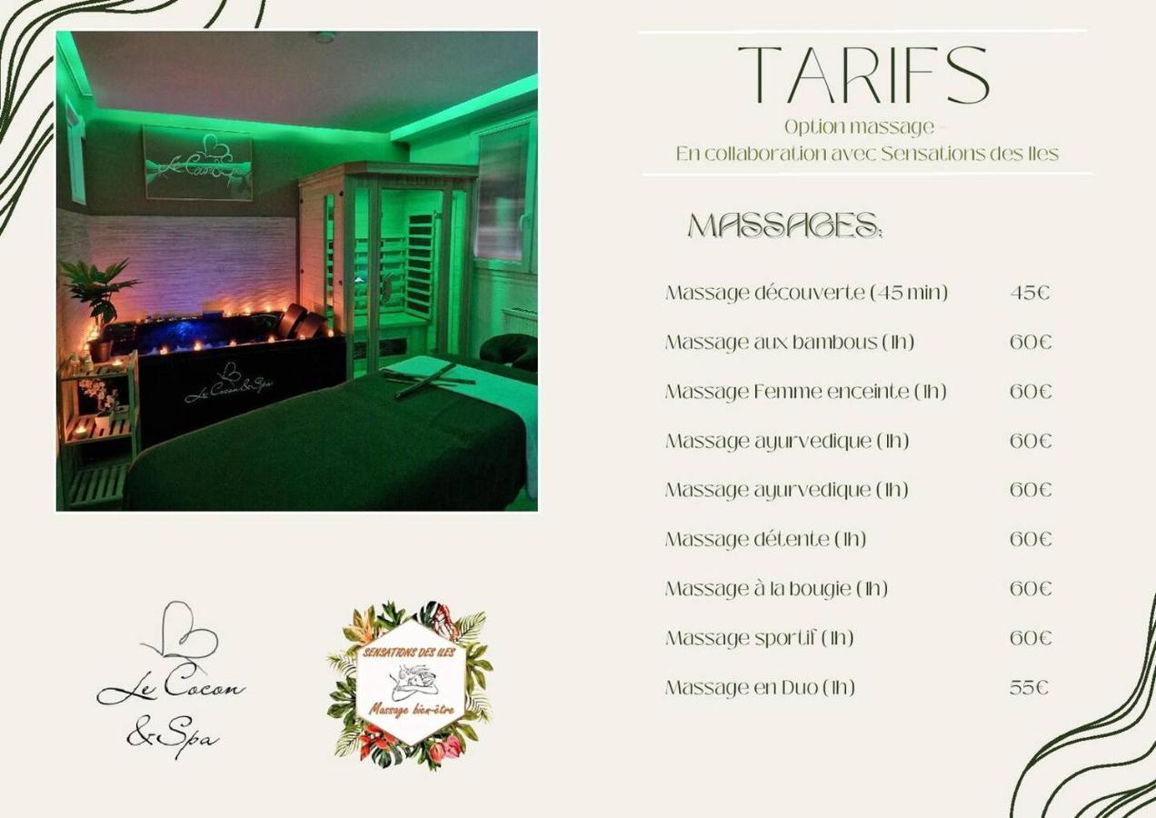 Derniere Reservations Avant Indisponibilite En Septembre Pour 12 Mois, Illimites Jacuzzi Spa Bain A Remous Interieur, Sauna Interieur, Parking Reserve, Vue Et Acces Parc, Prestations Uniques, 1Er Etage 科尔贝－埃索讷 外观 照片